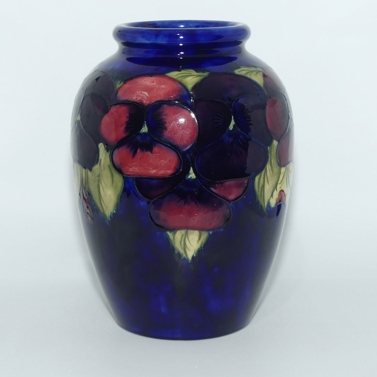 William Moorcroft Pansy 216/10 vase