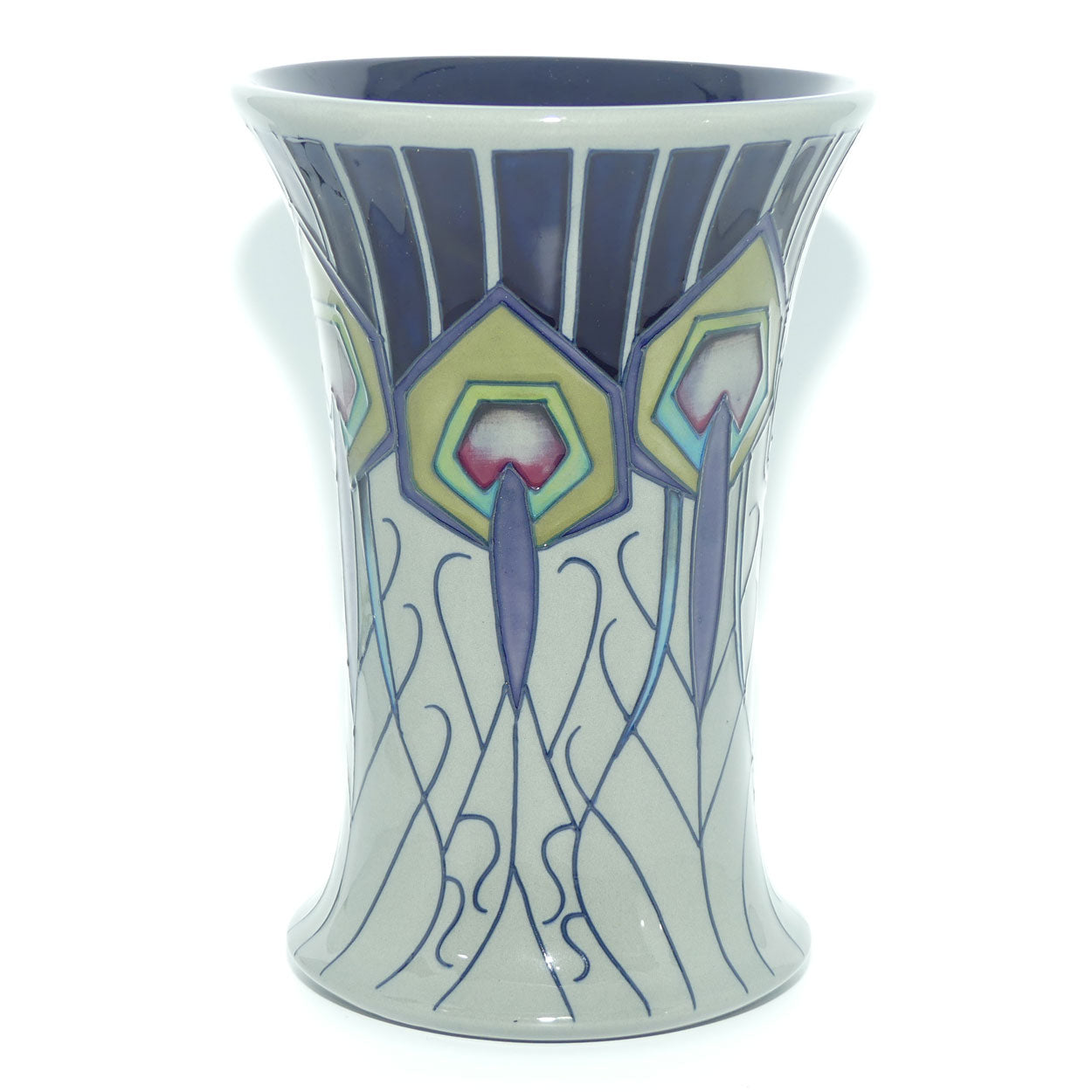 Moorcroft Peacock Parade 158/6 vase