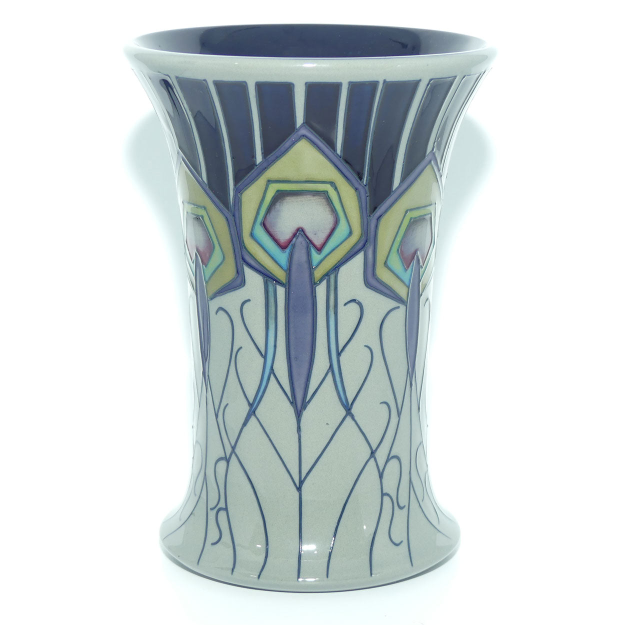 Moorcroft Peacock Parade 158/6 vase