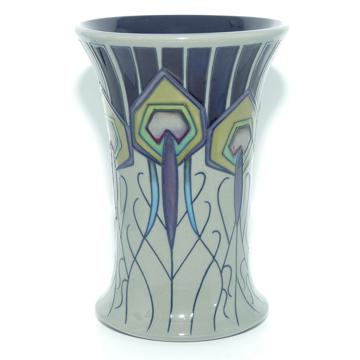 Moorcroft Peacock Parade 158/6 vase