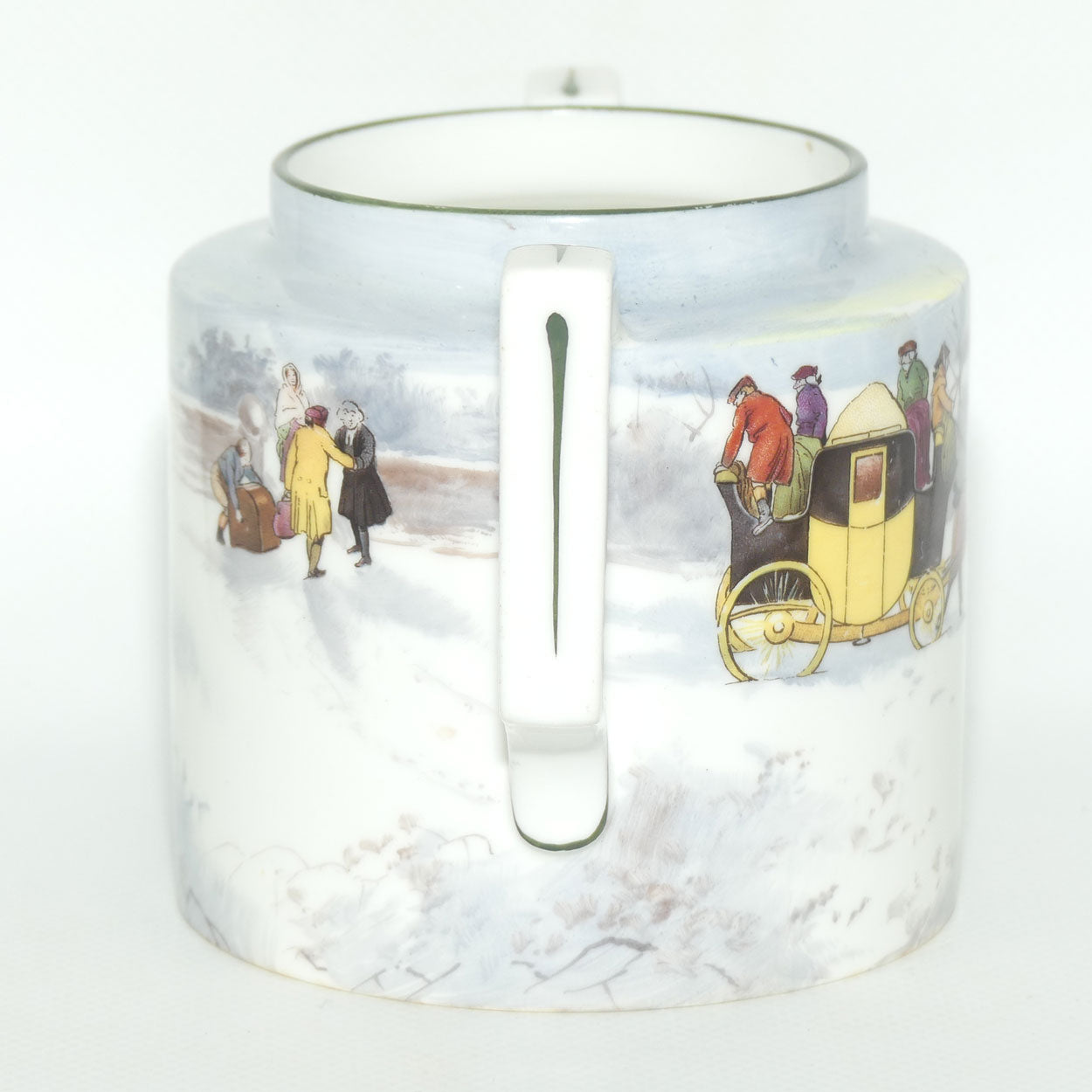 Royal Doulton Coaching Days | Snow Scene Pekoe open sugar bowl E2768