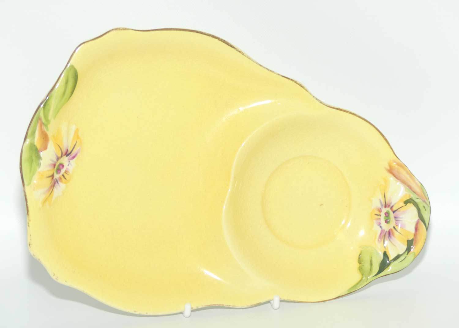 Royal Winton Petunia Hostess tray | Yellow Body | ideal spare
