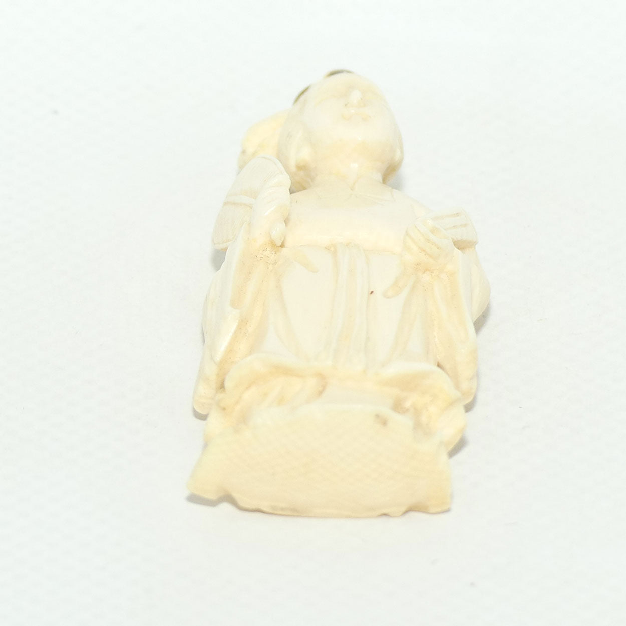 Carved Ivory Pendant | Japanese Gent