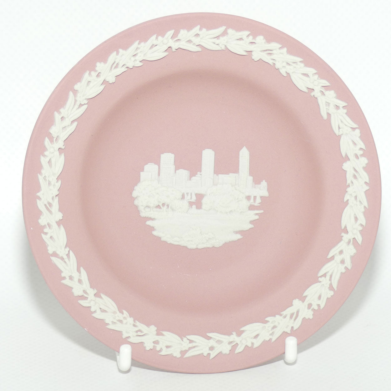 Wedgwood Jasper | Australian Capital City | Perth | Miniature Plate | Boxed + Cert