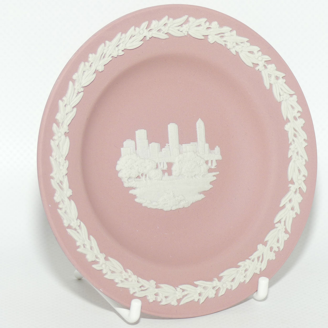 Wedgwood Jasper | Australian Capital City | Perth | Miniature Plate | Boxed + Cert