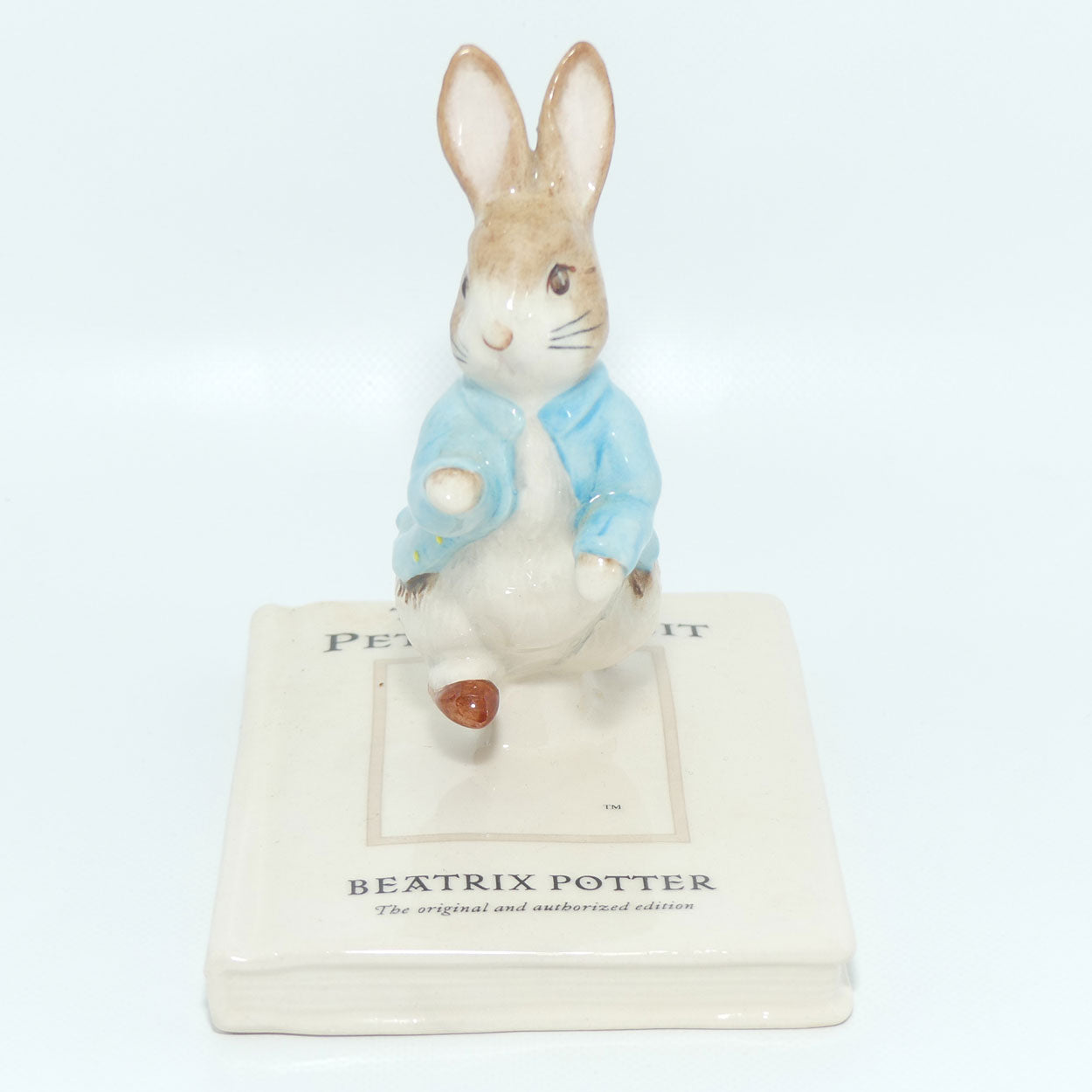 Beswick Beatrix Potter Peter on His Book