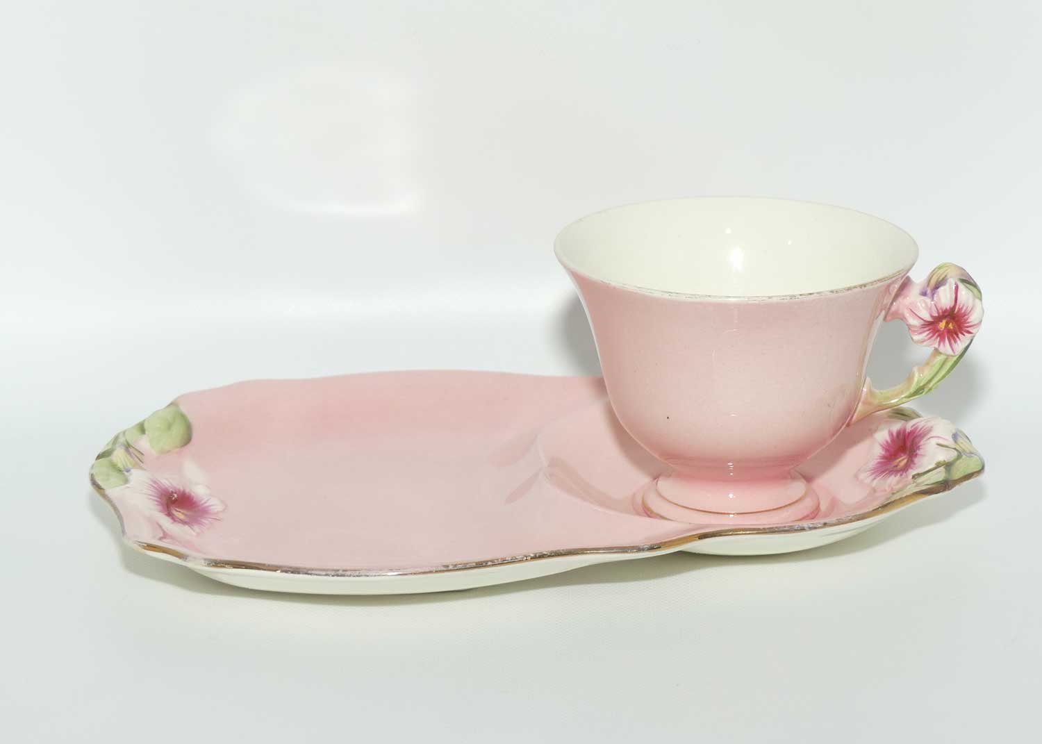 Royal Winton Petunia Hostess Duo | Pink body