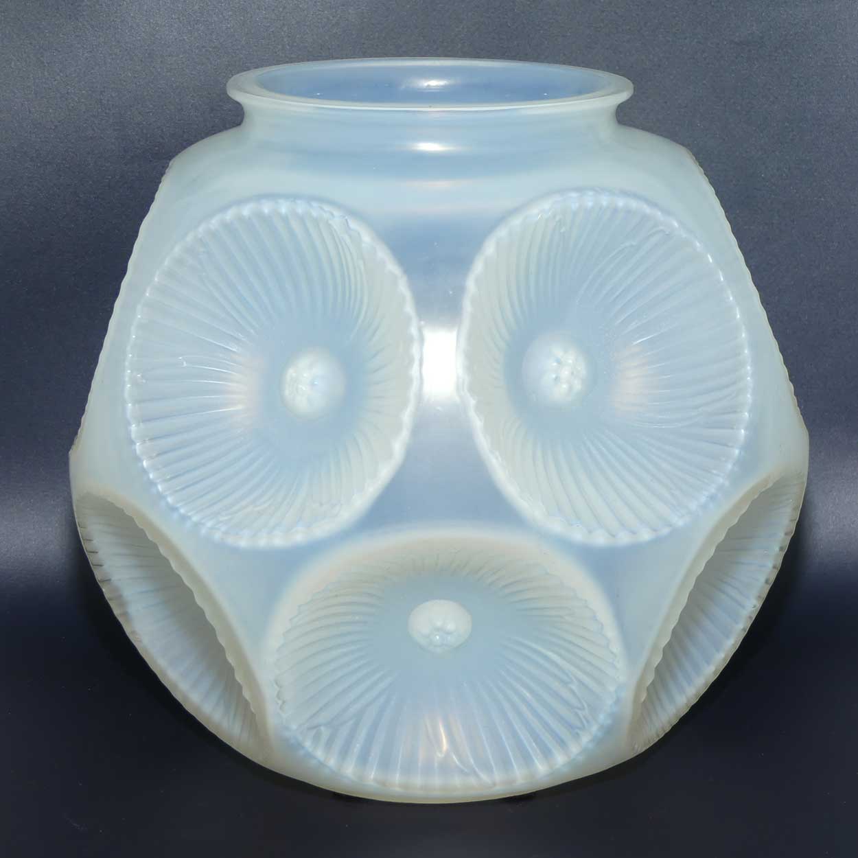 Rene Lalique France Picardie Vase model 1006