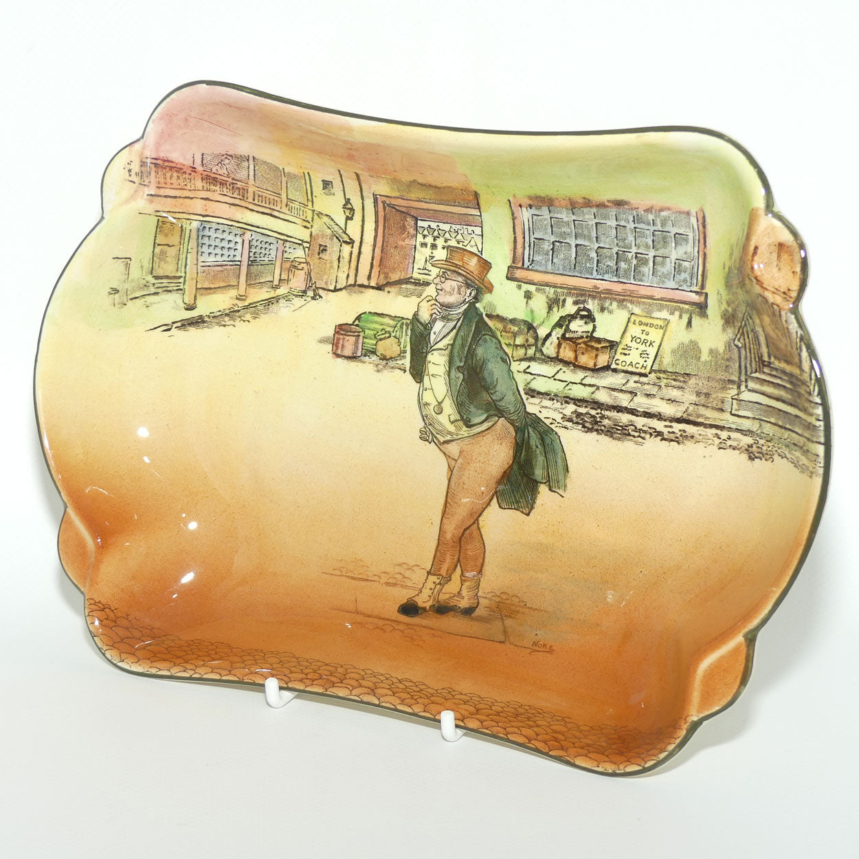 Royal Doulton Dickens Mr Pickwick fancy bowl D5175