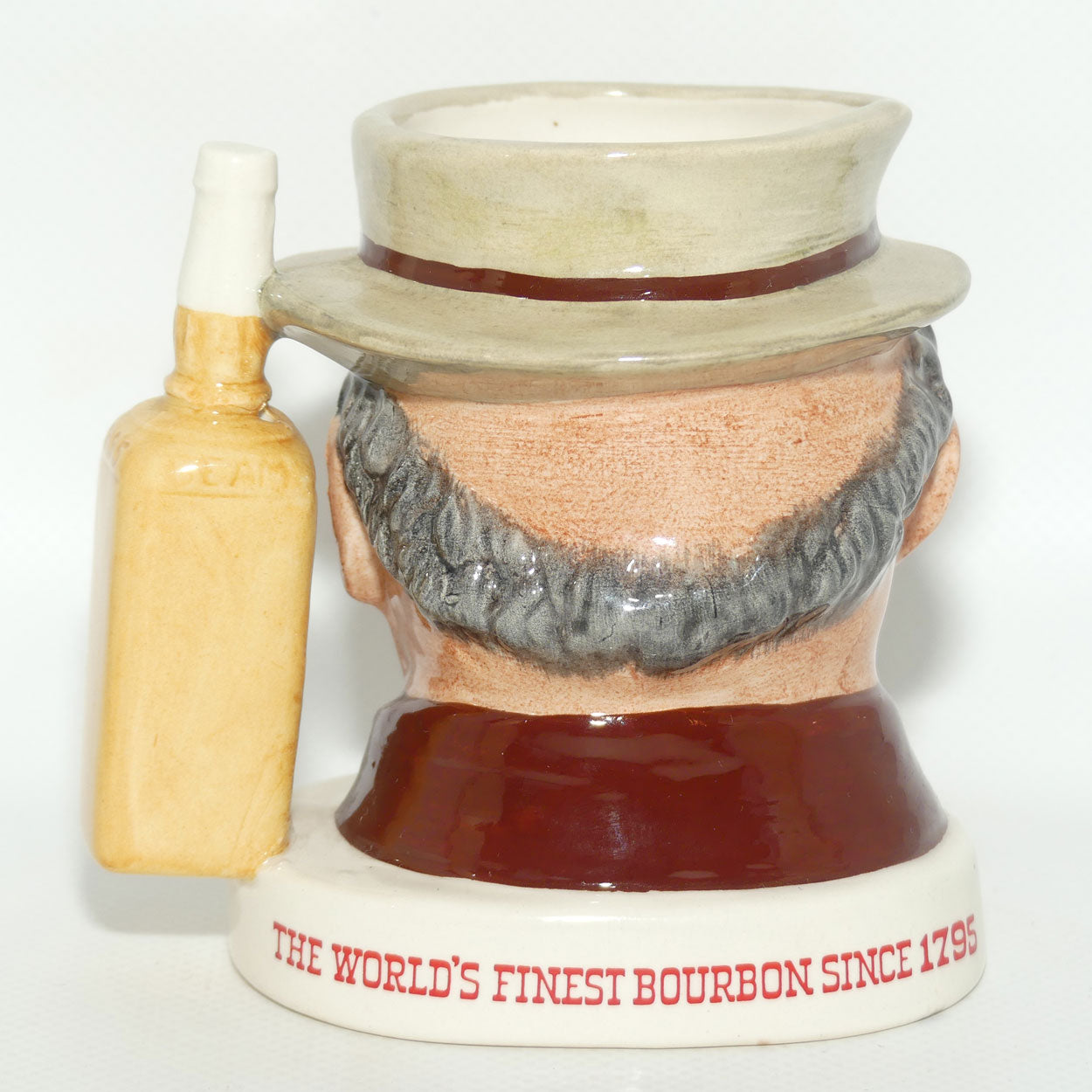 D- Royal Doulton small character jug Mr Pickwick | Beam Whiskey World's Finest Bourbon