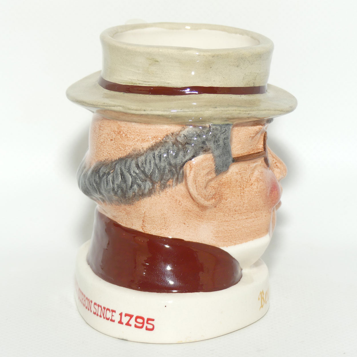 D- Royal Doulton small character jug Mr Pickwick | Beam Whiskey World's Finest Bourbon