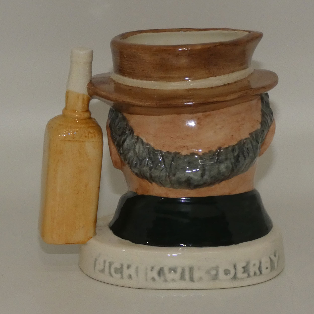 D- Royal Doulton small character jug Mr Pickwick | Pick Kwik Derby Jim Beam