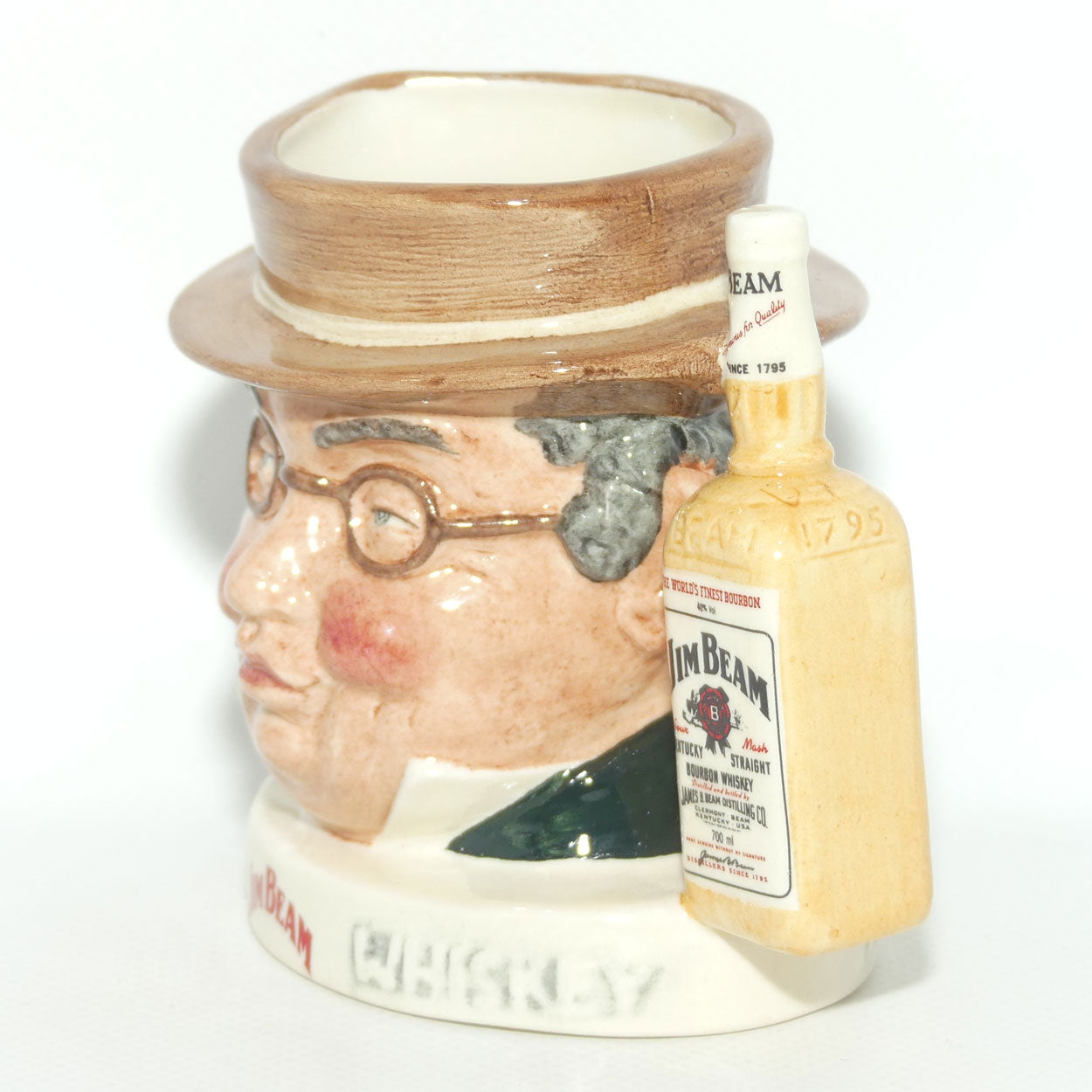 D- Royal Doulton small character jug Mr Pickwick | Pick Kwik Derby Jim Beam