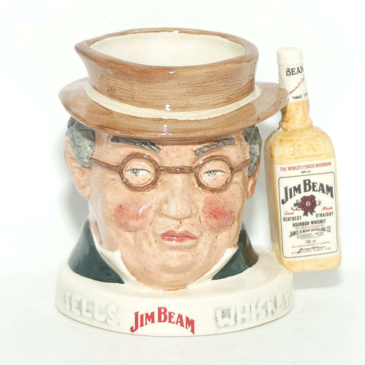 D- Royal Doulton small character jug Mr Pickwick | Pick Kwik Derby Jim Beam