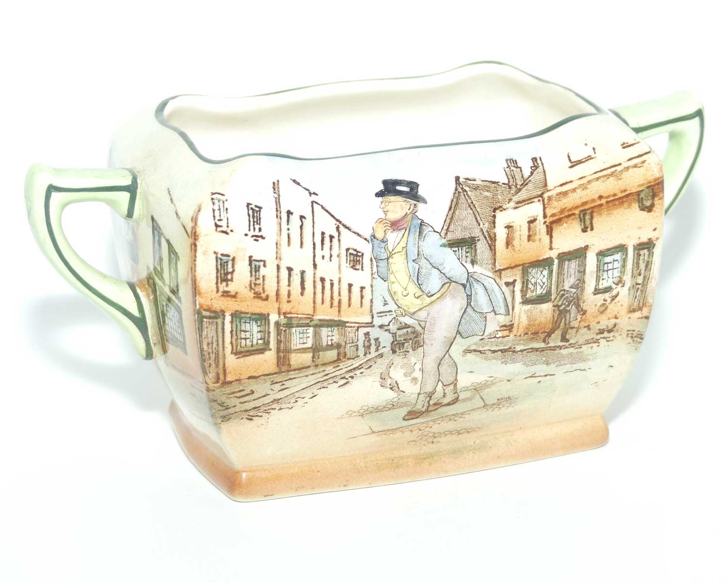 Royal Doulton Dickens Mr Pickwick open sugar bowl D2973