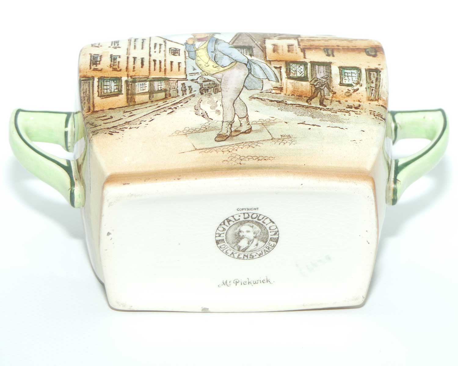 Royal Doulton Dickens Mr Pickwick open sugar bowl D2973
