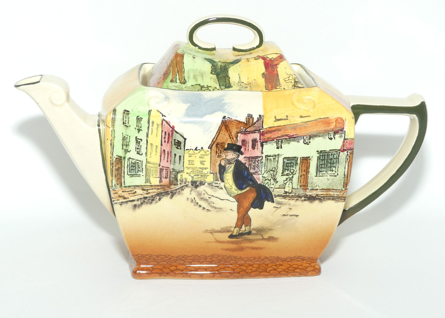 Royal Doulton Dickens Mr Pickwick Friar shape teapot D5175