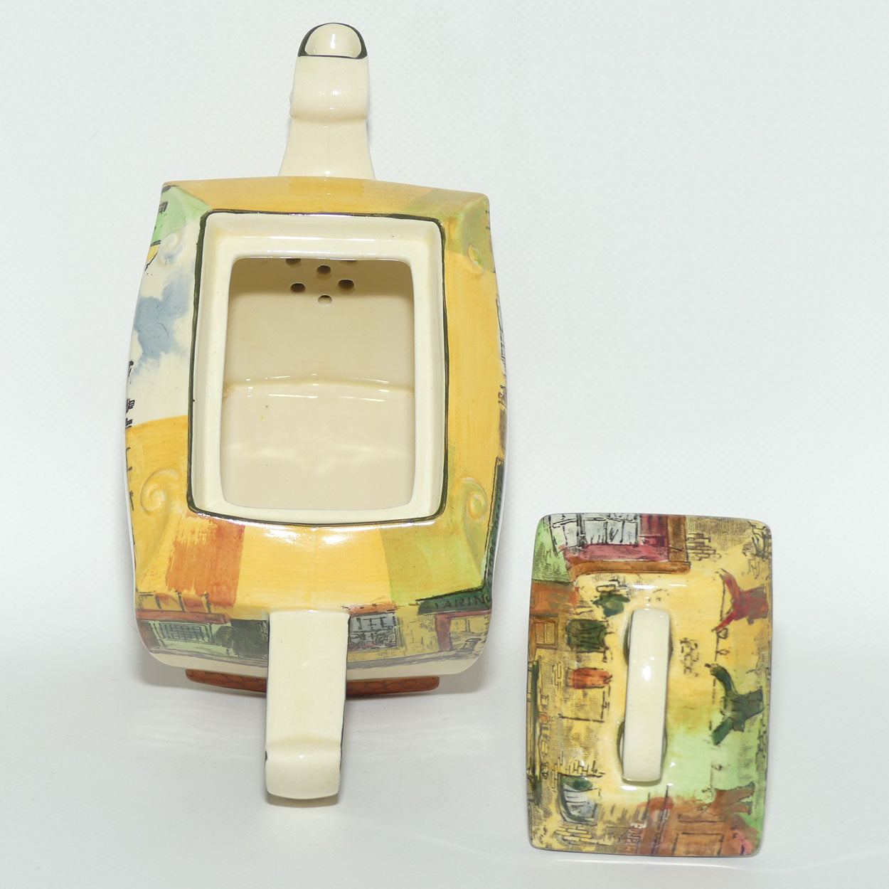 Royal Doulton Dickens Mr Pickwick Friar shape teapot D5175