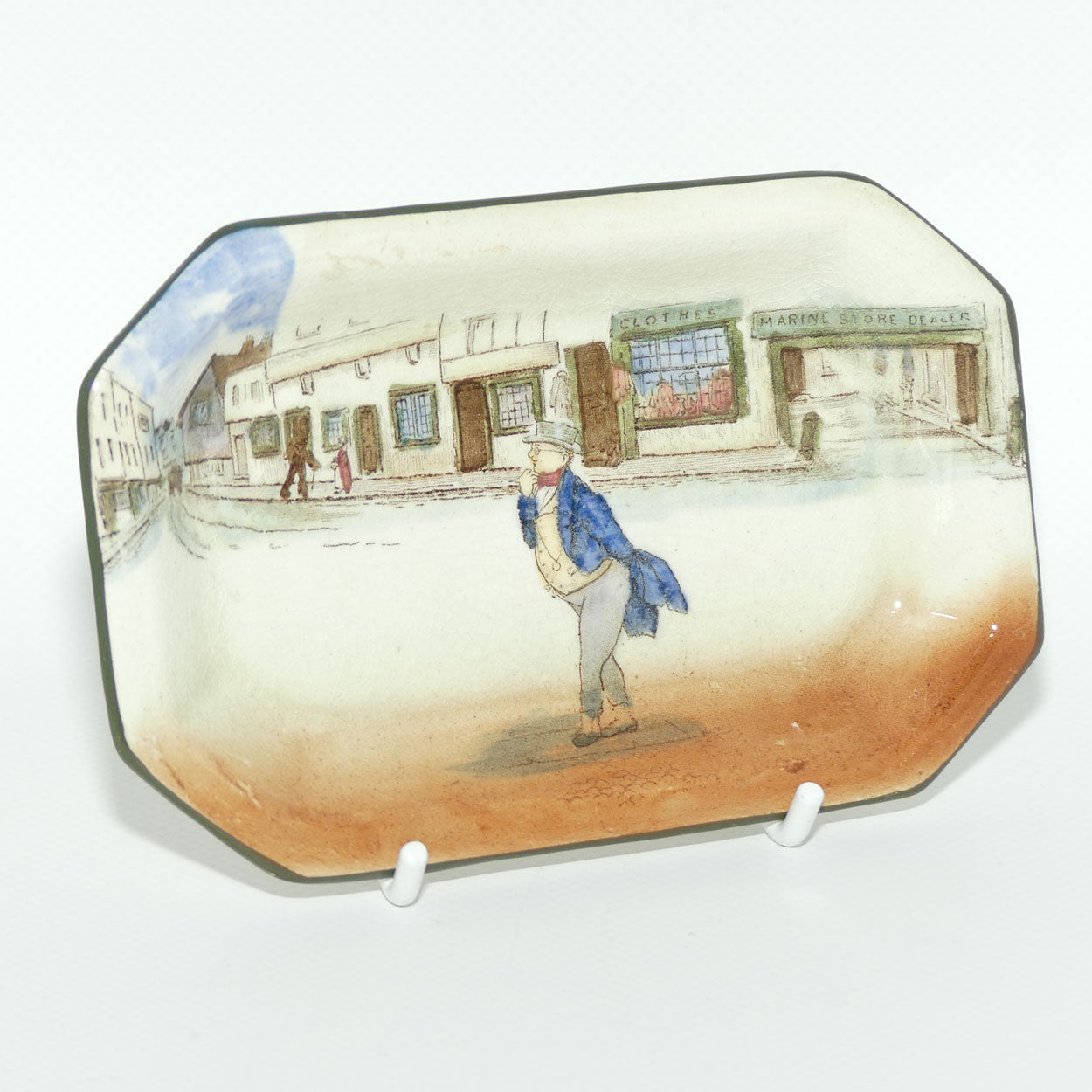 Royal Doulton Dickens Mr Pickwick small tray D2973