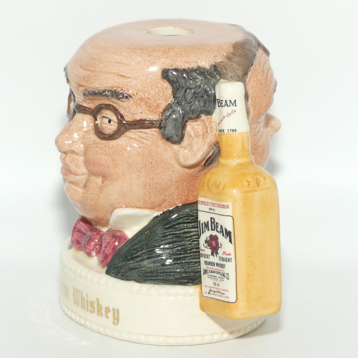 D- Royal Doulton small character jug Mr Pickwick and Sam Weller | Jim Beam #1