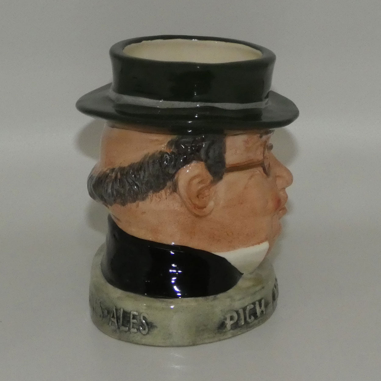 D- Royal Doulton small character jug Mr Pickwick | Pick Kwik Derby Whisky