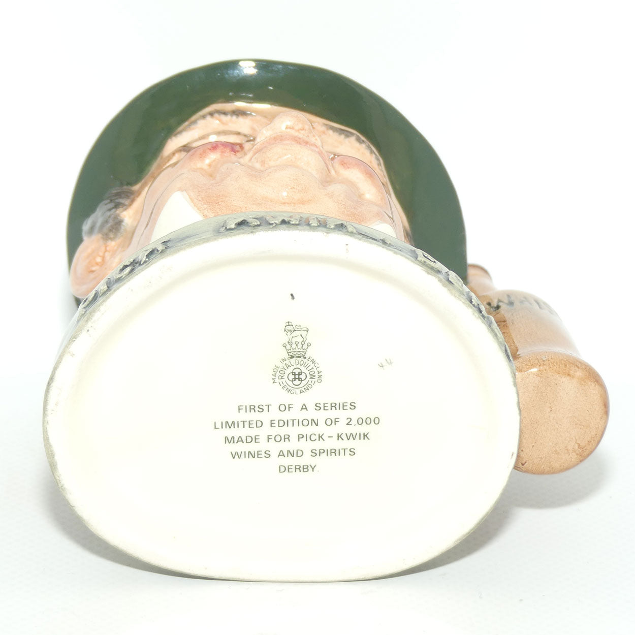 D- Royal Doulton small character jug Mr Pickwick | Pick Kwik Derby Whisky | #1