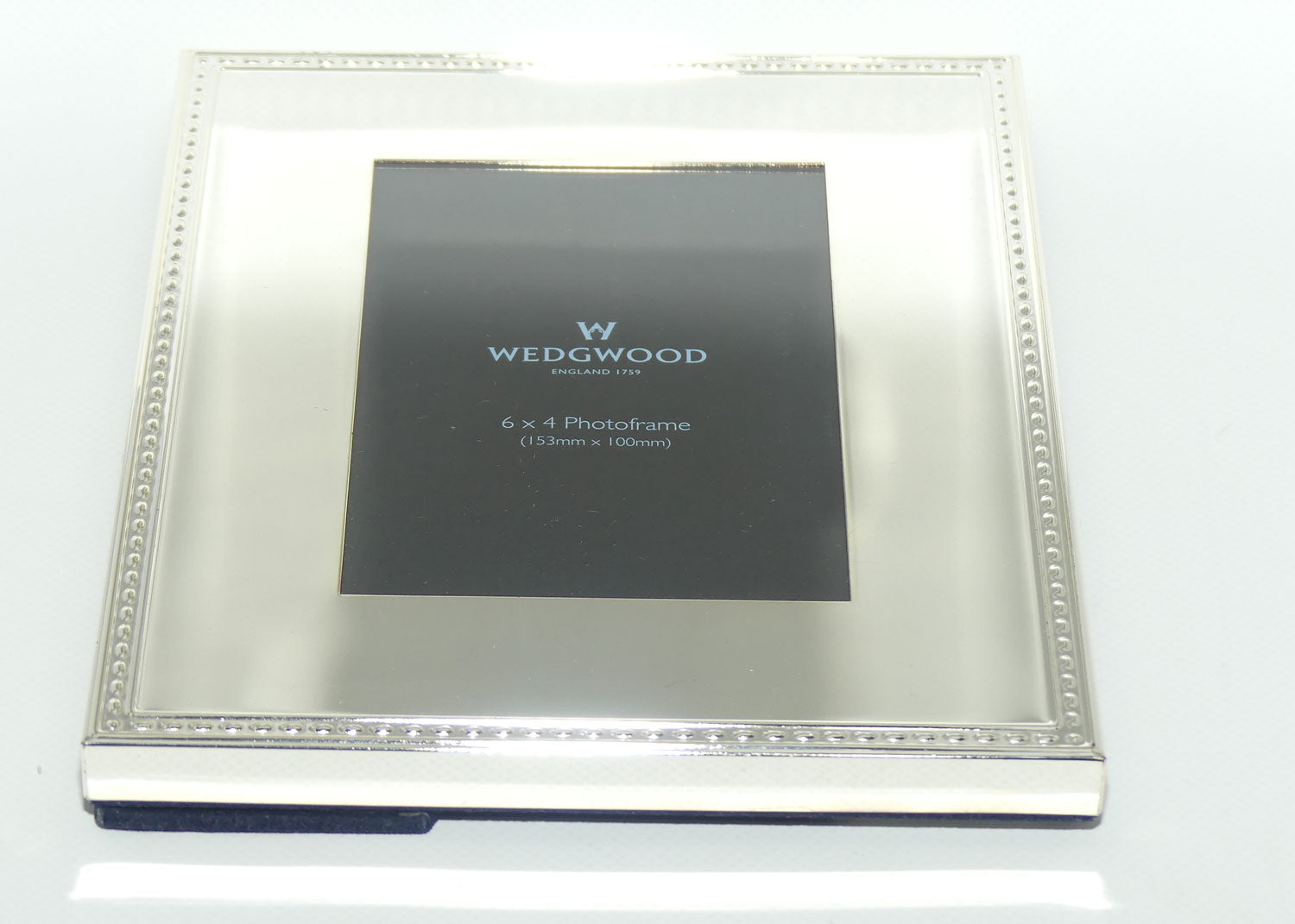 Wedgwood Silver Plated photo frame | 22cm x 17cm