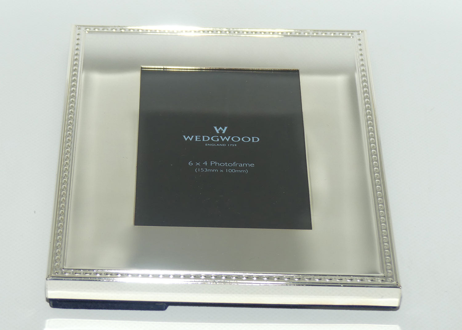 Wedgwood Silver Plated photo frame | 22cm x 17cm