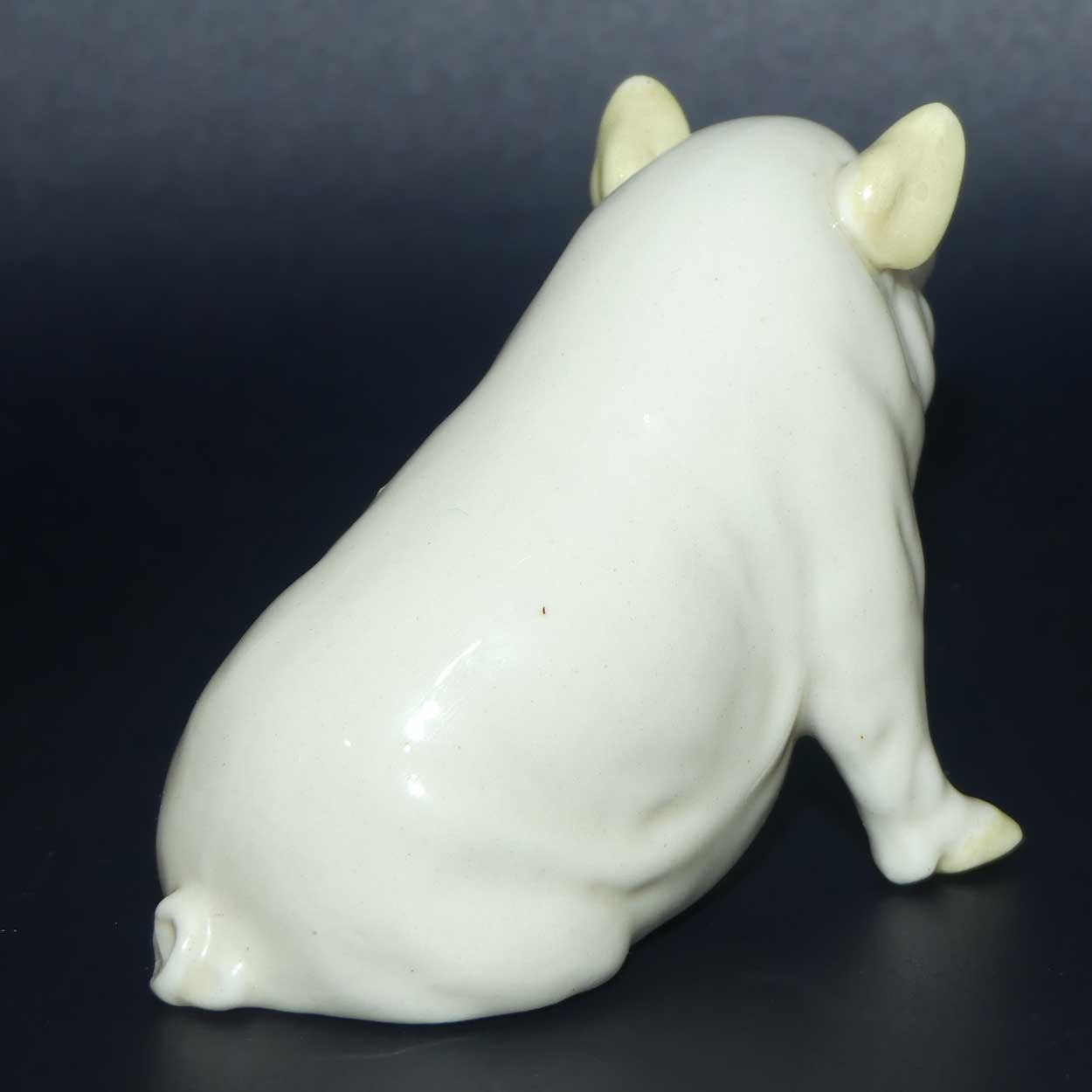 Belleek Pig with Ears Up | 1st Green Mark | #2