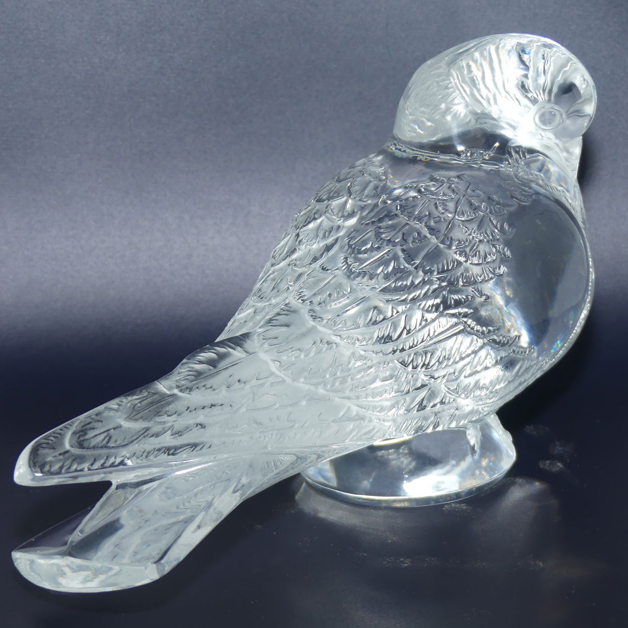 Lalique France Life size Pigeon figure | Pigeon Gand