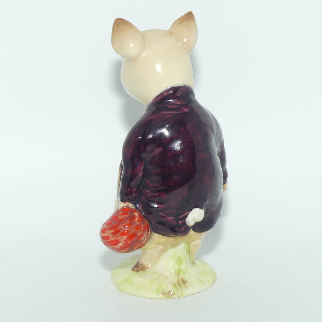 Beswick Beatrix Potter Pigling Bland | Maroon Coat | BP2a
