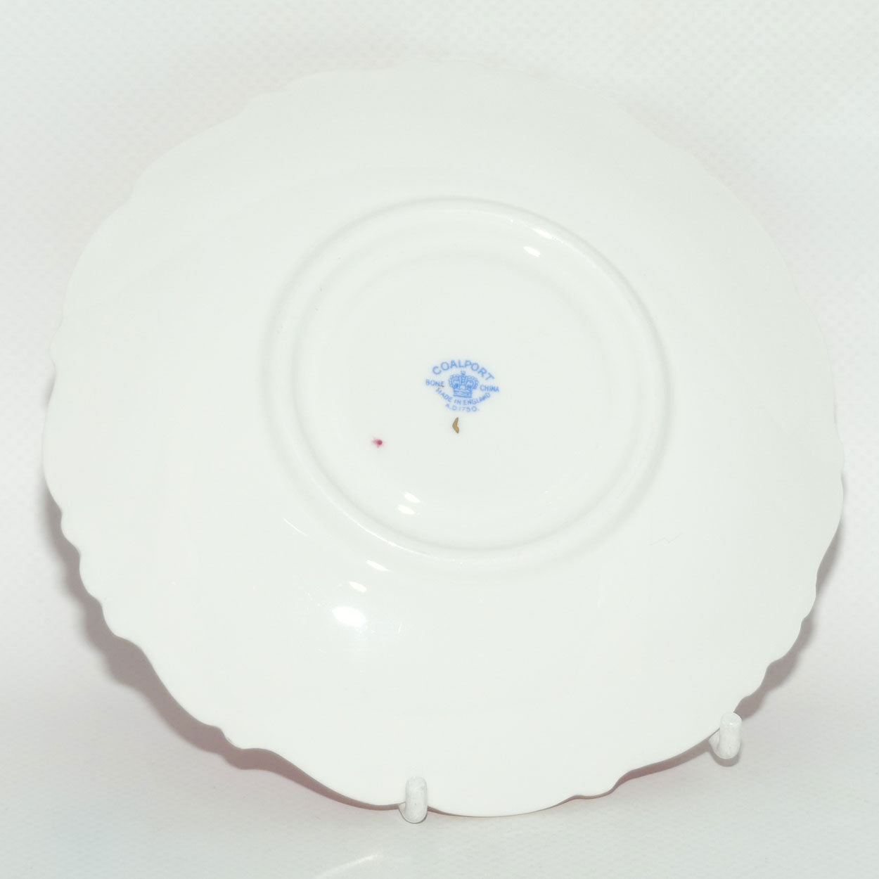 Coalport Bone China Pink ground Floral spray duo