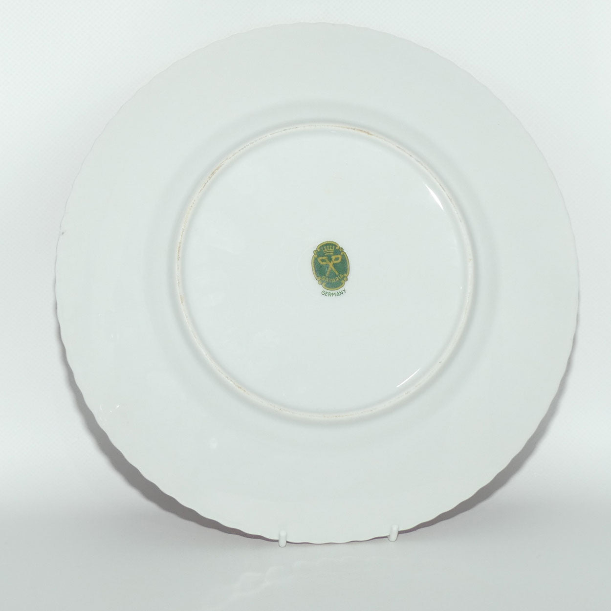 PM & M Porzellanmalerei Parbus Bavaria fine Bird of Paradise plate