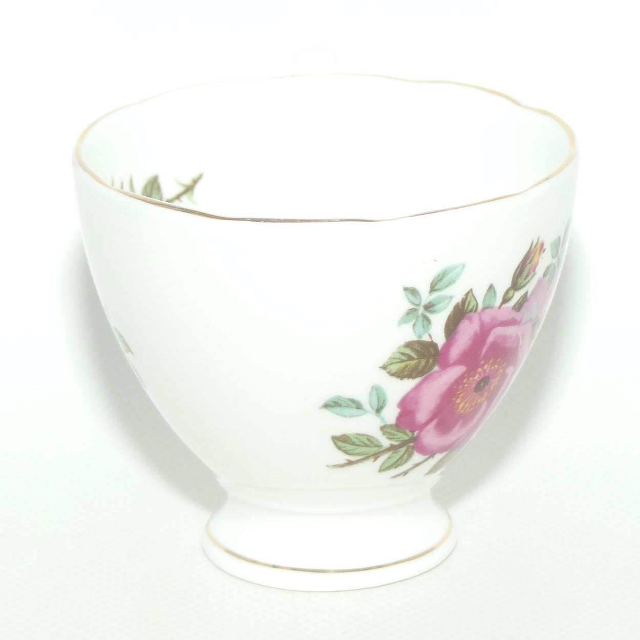 Roslyn Bone China trio | Pink and Yellow Flower