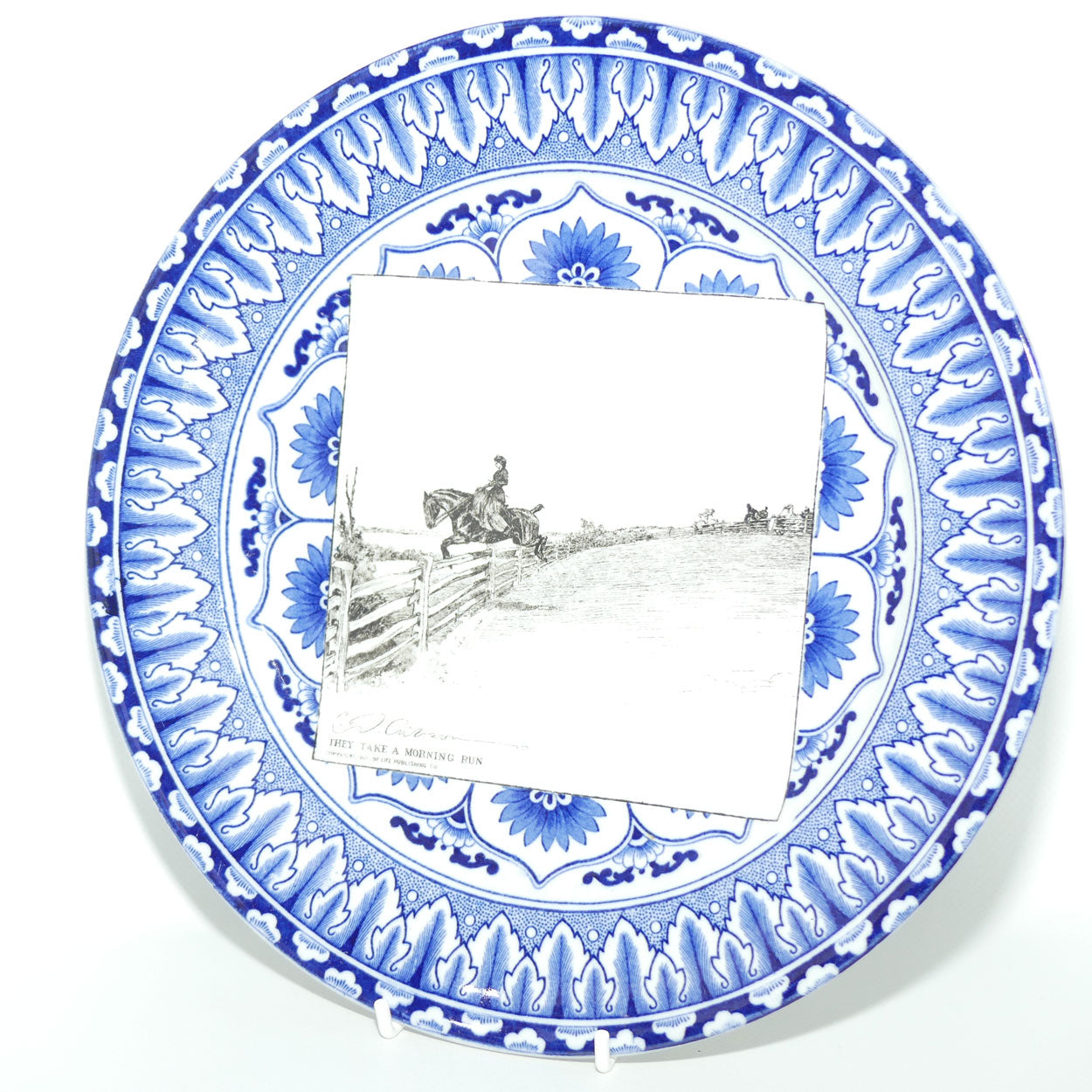 Royal Doulton CD Gibson | Gibson Girls Plate | #19: They take a morning run