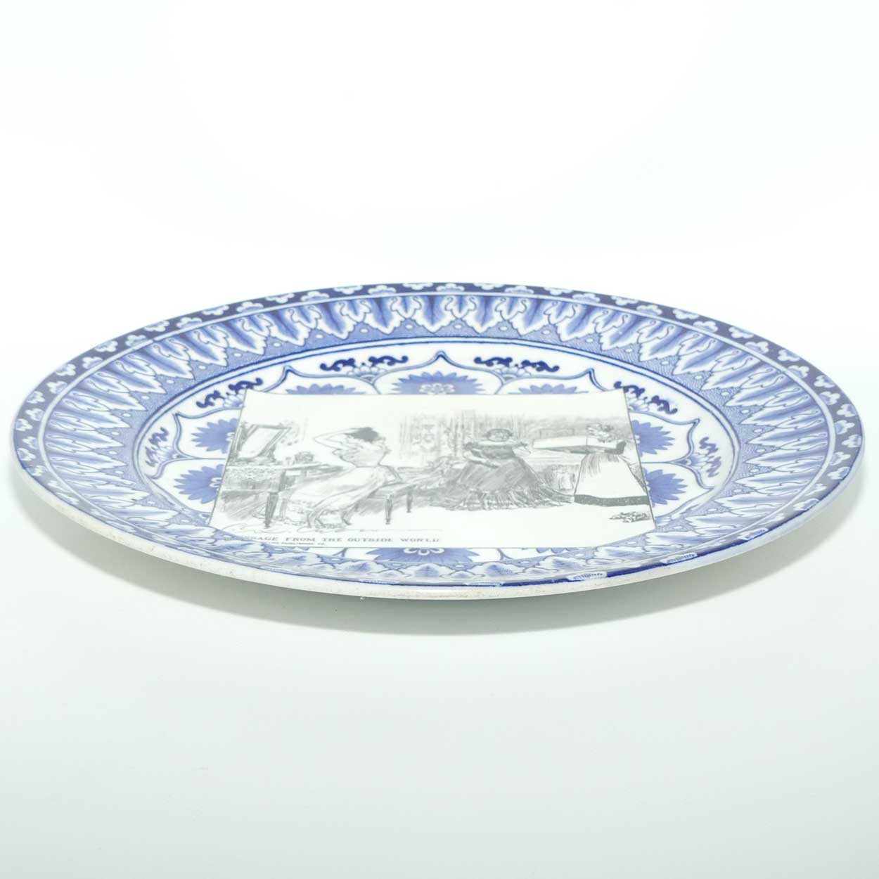 Royal Doulton CD Gibson Girls Plate | #07: A message...