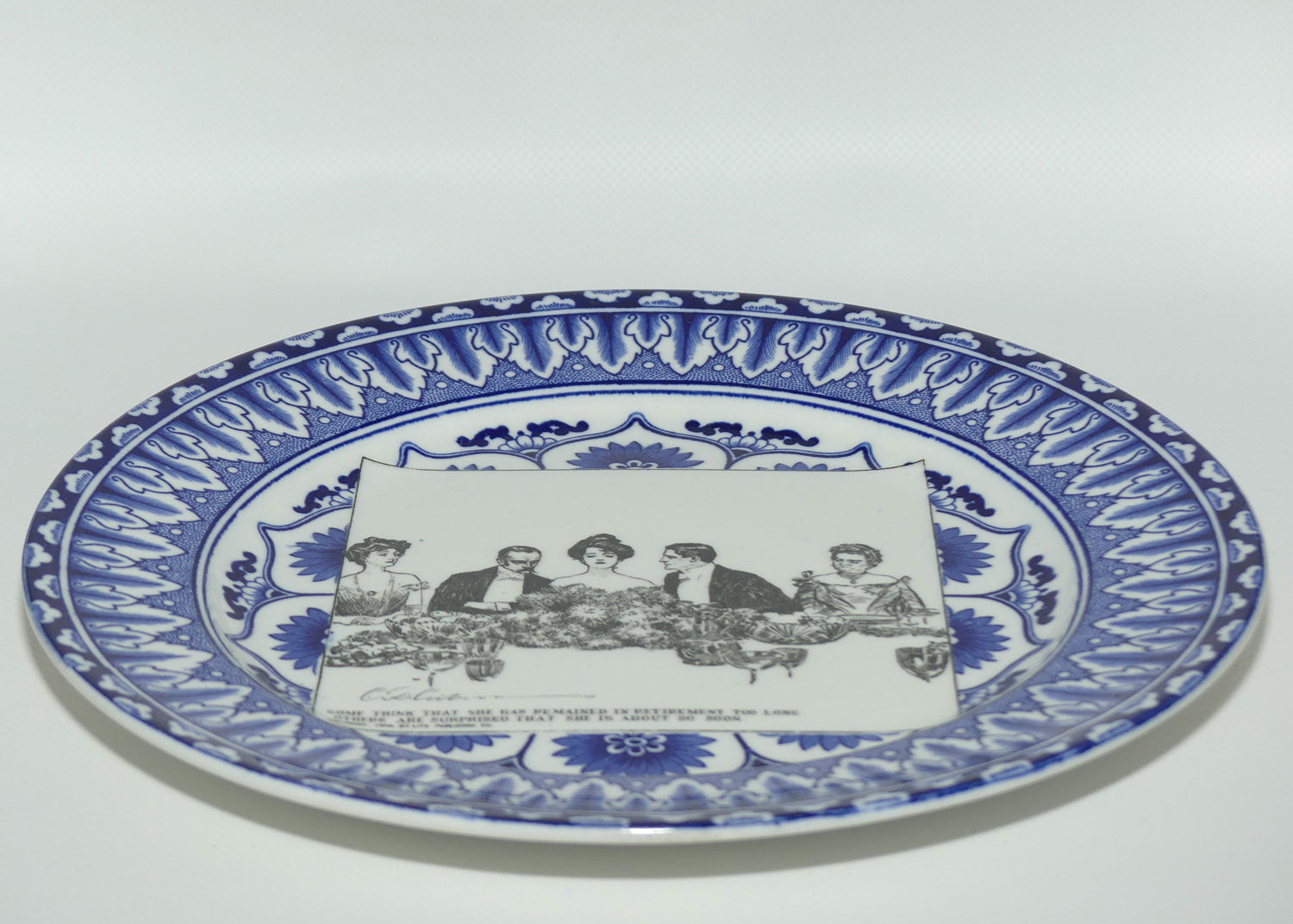Royal Doulton CD Gibson | Gibson Girls Plate | #08: Some thinks that she had remained...