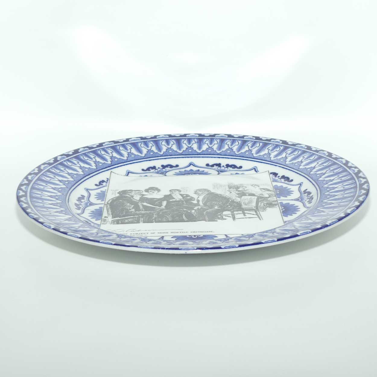 Royal Doulton CD Gibson Girls Plate | #09: She is the subject...