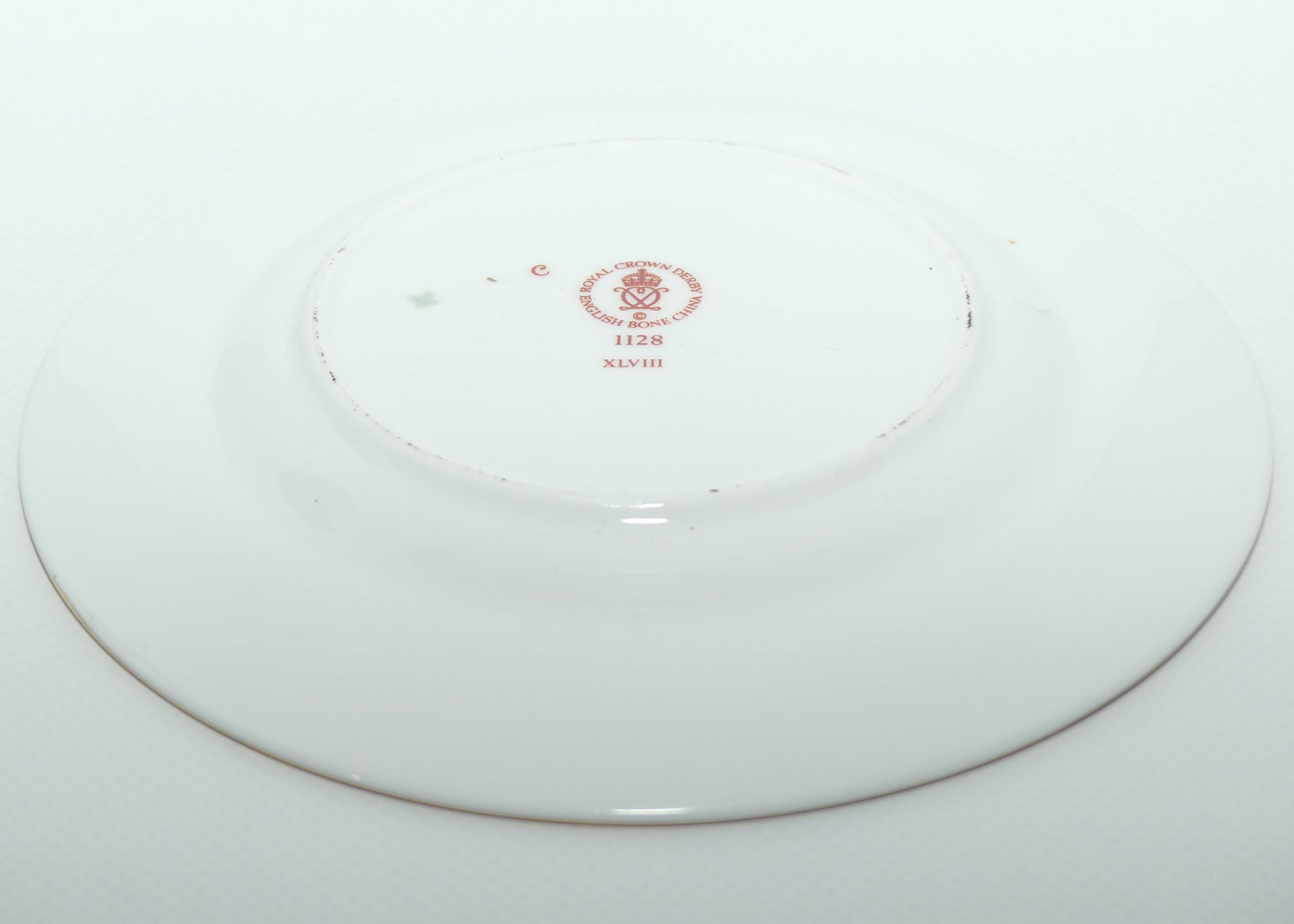 Royal Crown Derby Old Imari 1128 sandwich plate #7 | 16cm diam | c.1985