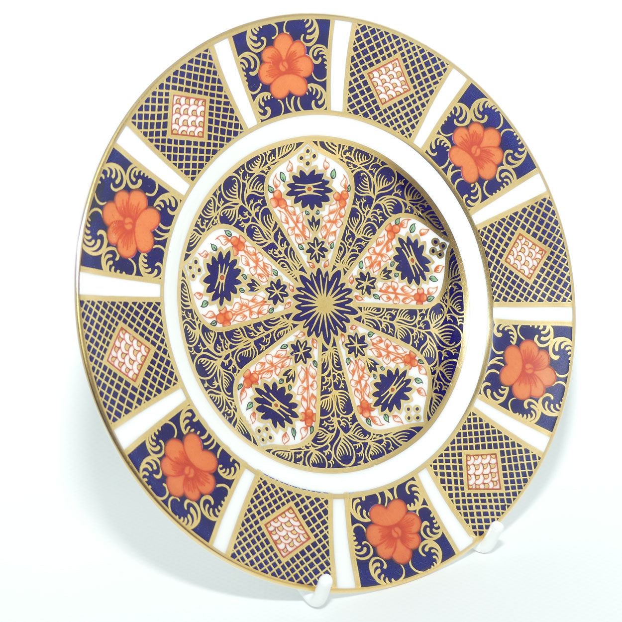 Royal Crown Derby Old Imari 1128 sandwich plate #5 | 16cm diam | c.1989