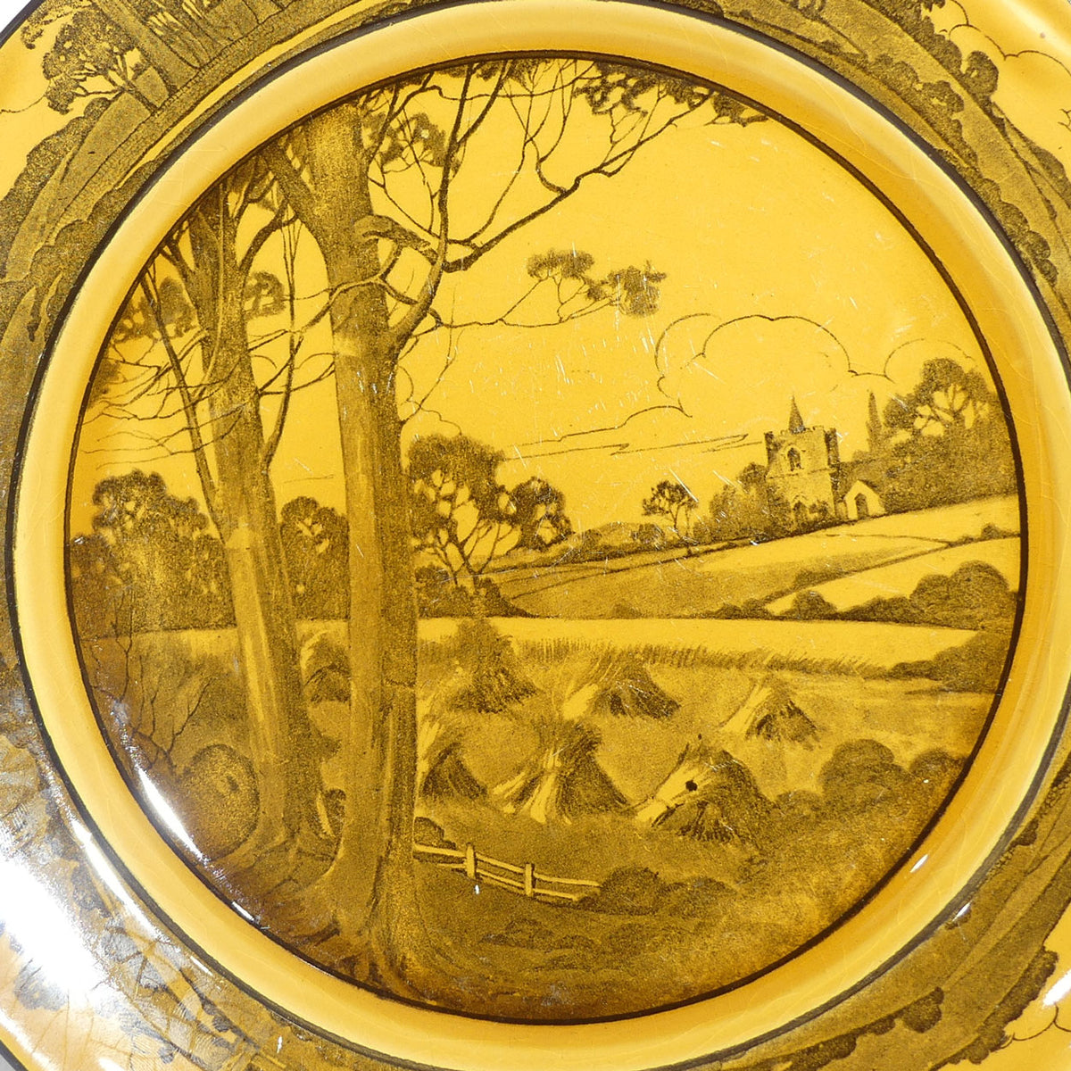 Royal Doulton Haystacks plate D2538 | 26cm | #1