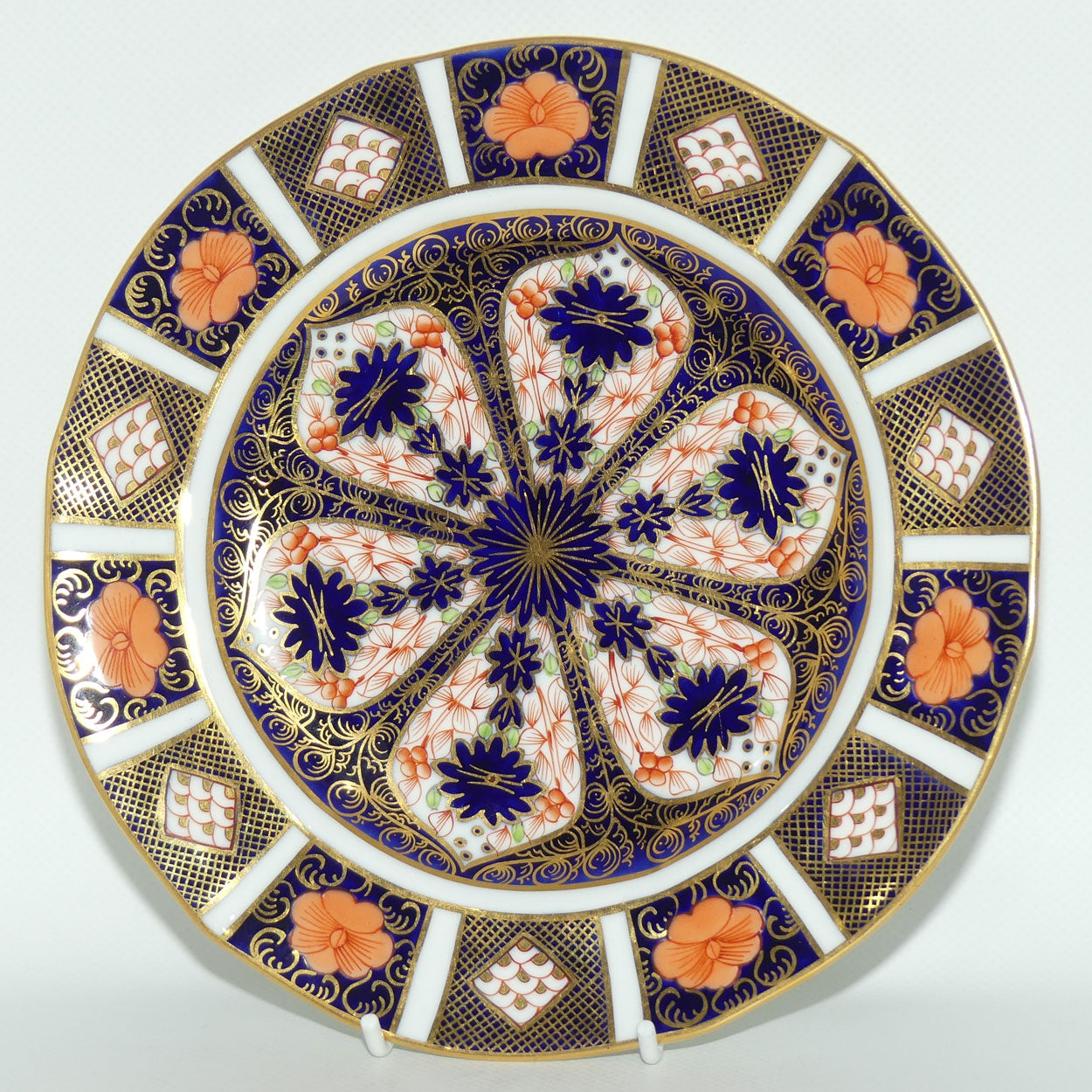 Royal Crown Derby Old Imari 1128 plate | 21cm diam | c.1933