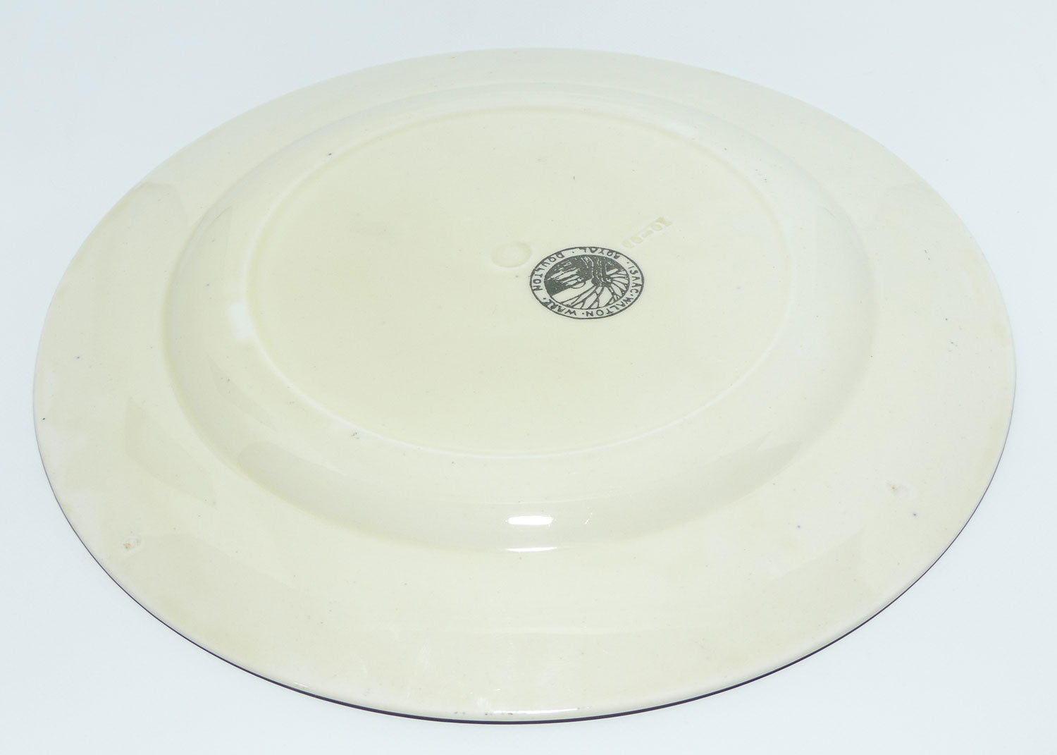 Royal Doulton Isaac Walton Gallant Fishers plate | 24cm | My hand alone/O the Gallant