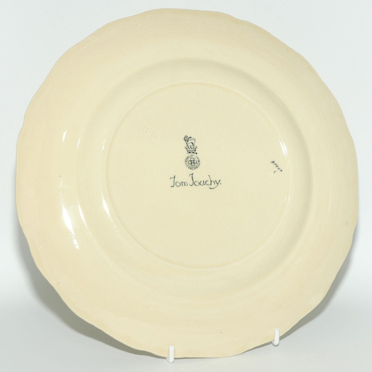 Royal Doulton Sir Roger De Coverley plate D5000 | Tom Touchy | Bird Border