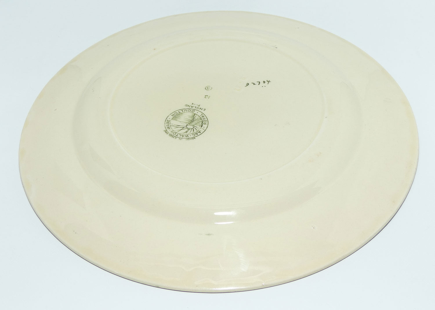 Royal Doulton Isaac Walton Gallant Fishers plate | 26cm | D2704: But yet/O the Gallant