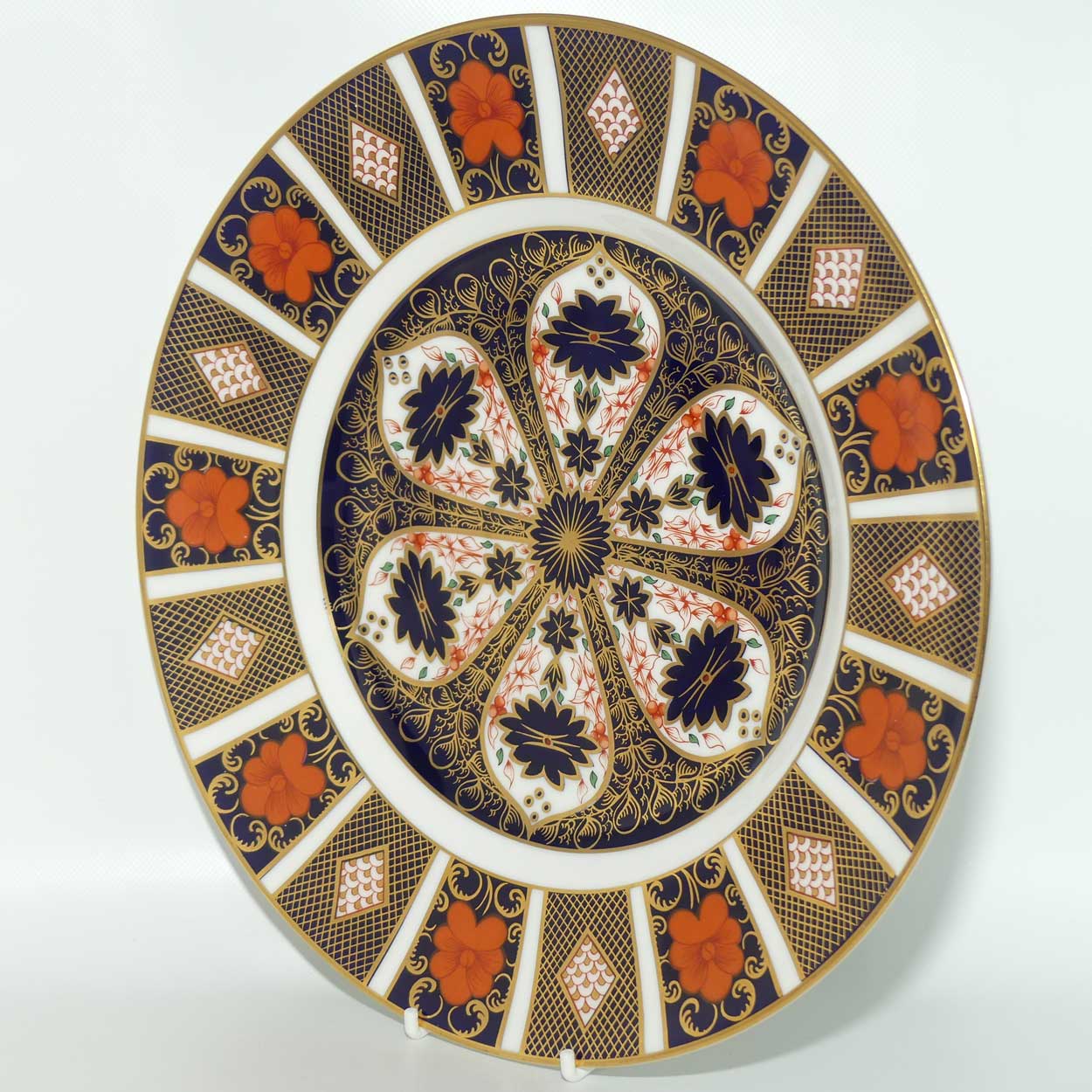 Royal Crown Derby Old Imari 1128 plate #9 | 27cm diam | c.1978