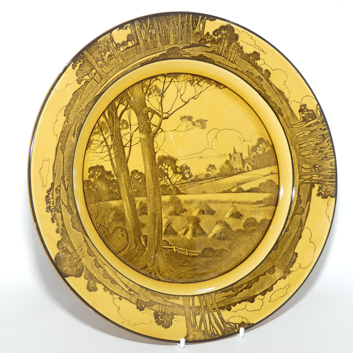 Royal Doulton Haystacks plate D2538 | 26cm | #2