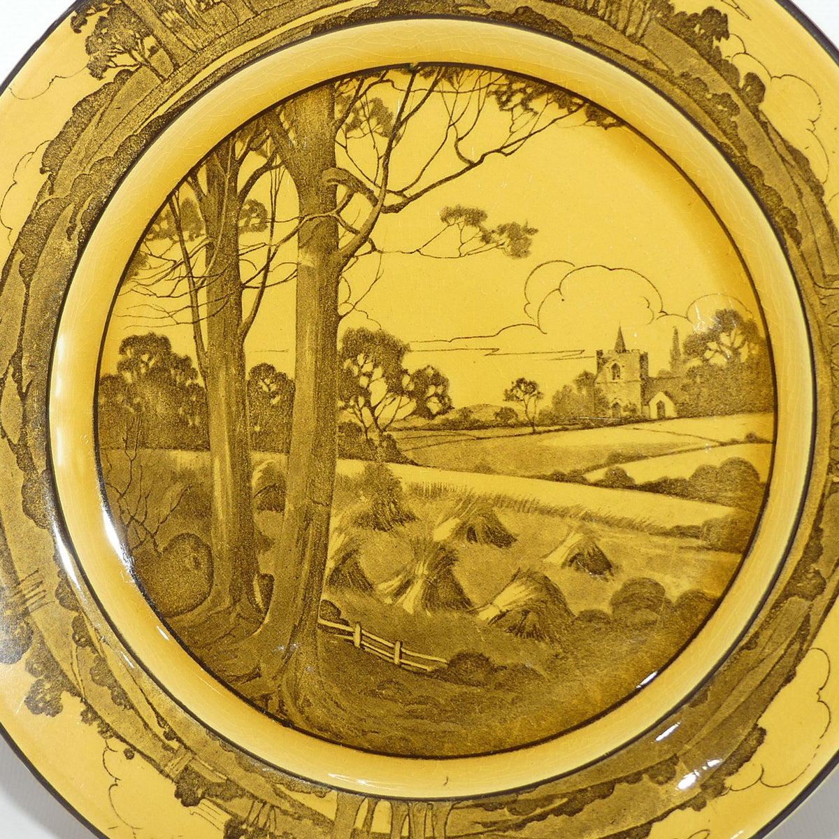 Royal Doulton Haystacks plate D2538 | 26cm | #2