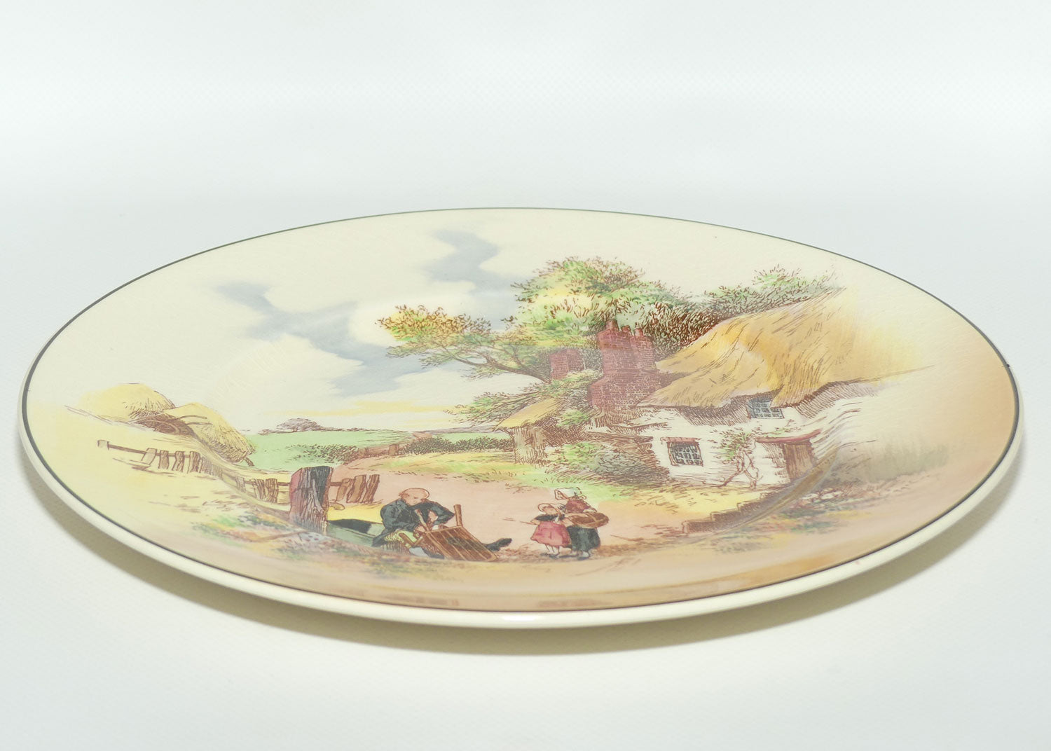 Royal Doulton Rustic England round plate D6297 | #2