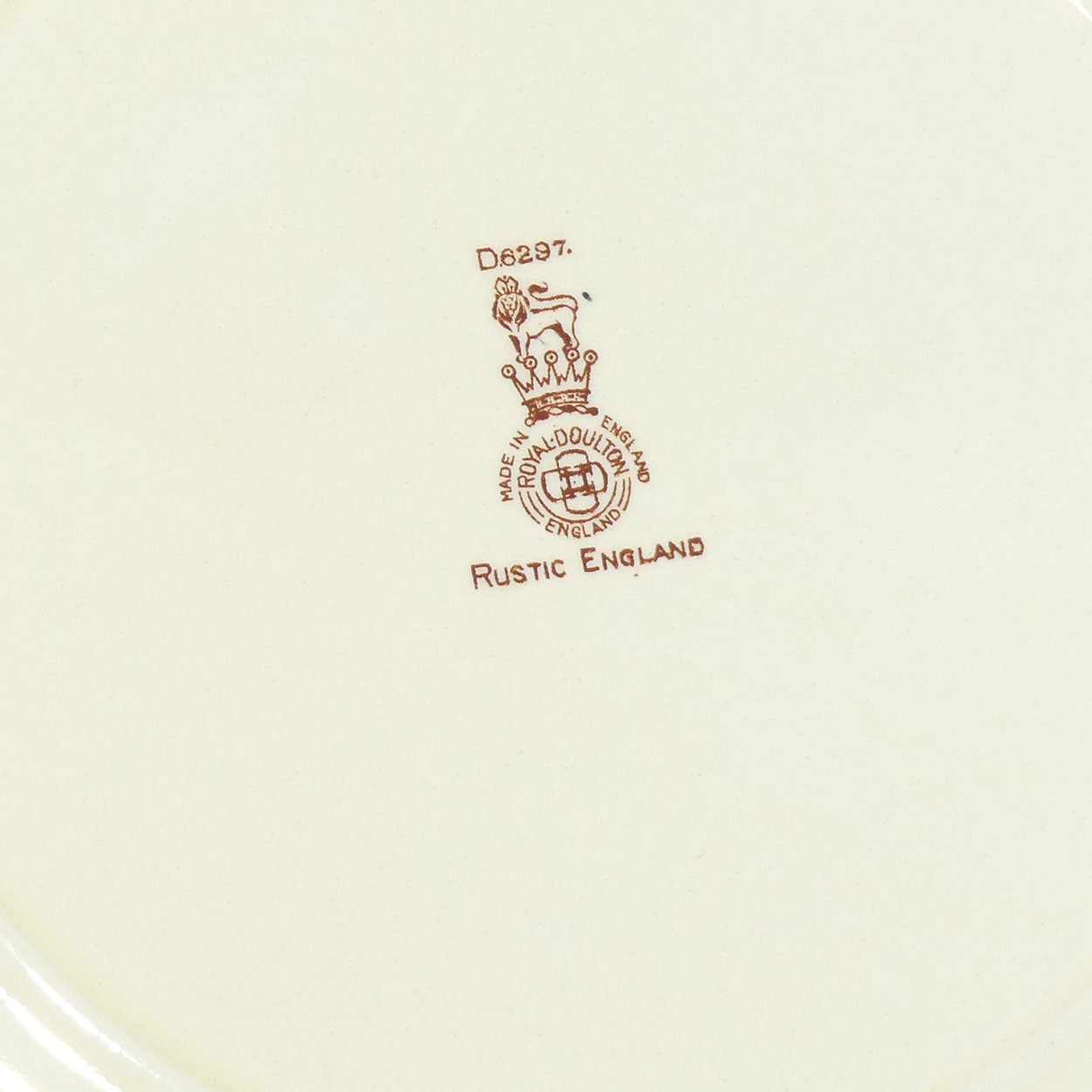 Royal Doulton Rustic England round plate D6297 | #2